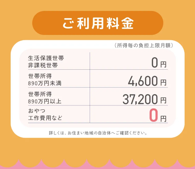 ご利用料金